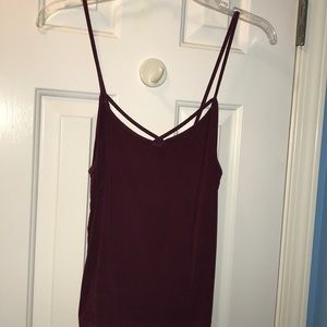 tank top maroon